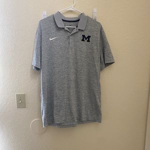 Michigan Wolverines Nike Dri Fit Polo